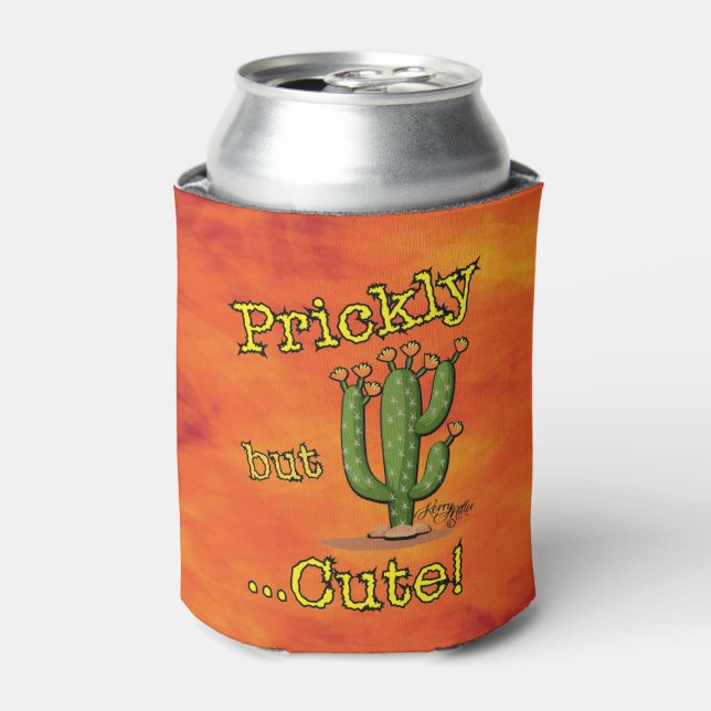 Prickly But Cute Can Cooler (Can Front)
