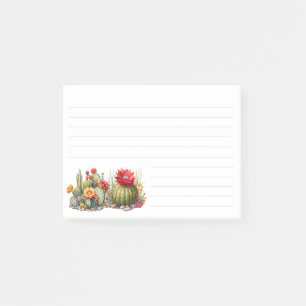 Prickly Cacti Watercolor Post-it Notes