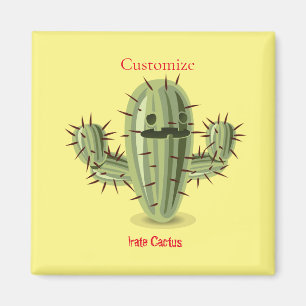 Prickly Irate Cactus Thunder_Cove Magnet