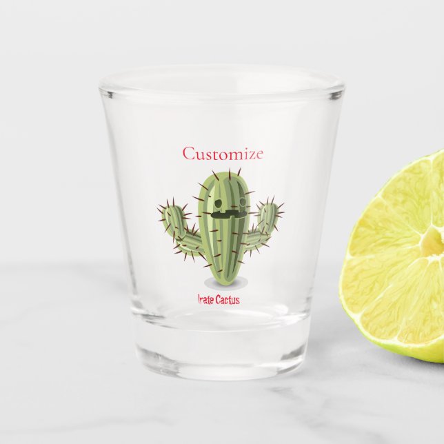 Prickly Irate Cactus Thunder_Cove Shot Glass (Front)