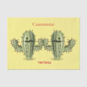 Prickly Irate Cactus Thunder_Cove Tissue Paper