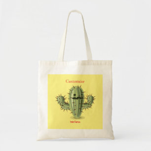 Prickly Irate Cactus Thunder_Cove Tote Bag