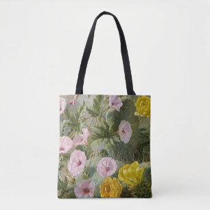 Prickly Pear Cactus in Bloom by Christensen Tote Bag