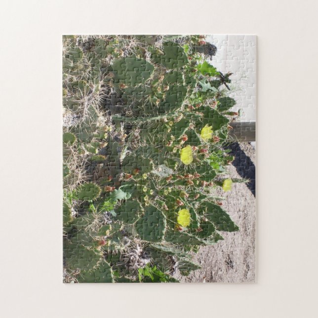 prickly pear cactus jigsaw puzzle (Vertical)