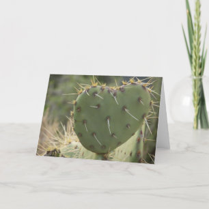 Prickly Pear Heart Card