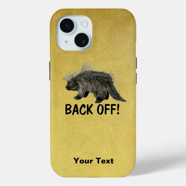 Prickly Porky - Back Off Case-Mate iPhone Case (Back)