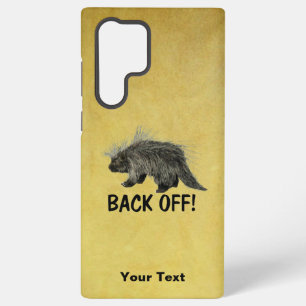 Prickly Porky - Back Off Samsung Galaxy Case
