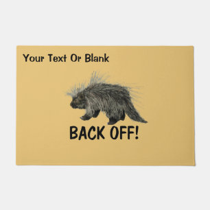 Prickly Porky Doormat