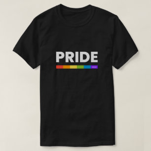 Pride 20XX Modern Simple Rainbow Colours T-Shirt