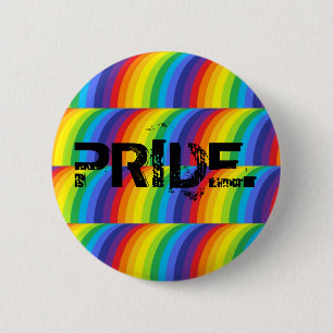 PRIDE. 6 CM ROUND BADGE