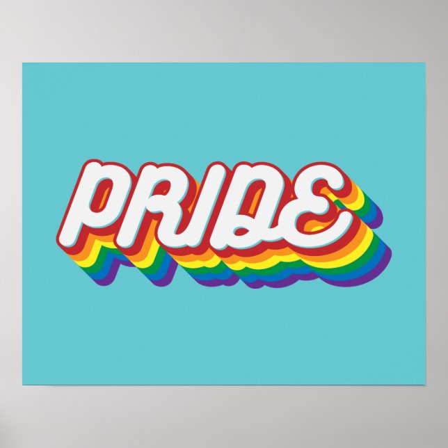 Pride | 70's Style Poster (Front)