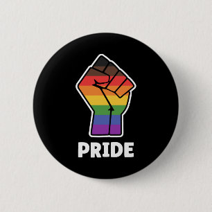 Pride Alternative Pride Fist Design for Equality 6 Cm Round Badge