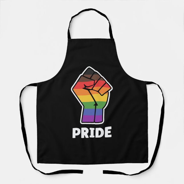Pride Alternative Pride Fist Design for Equality Apron (Front)