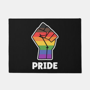 Pride Alternative Pride Fist Design for Equality Doormat