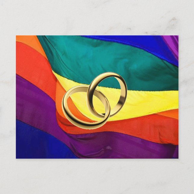 Pride and Marriage Postcard (Front)