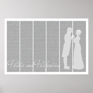 Pride and Prejudice 24x36 full text poster