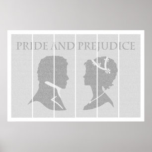 Pride and Prejudice 24x36 full text poster