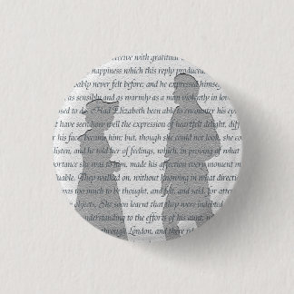 Pride and Prejudice 3 Cm Round Badge