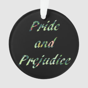 Pride and Prejudice and Persuasion double-sided Ornament