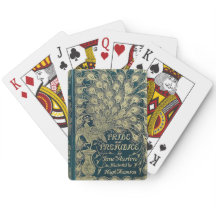 Pride and Prejudice back playing cards