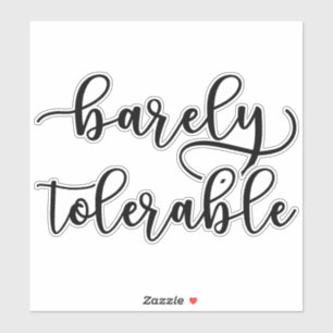 Pride And Prejudice - Barely Tolerable I