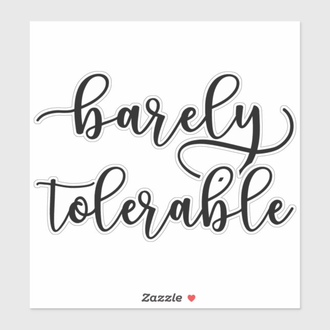 Pride And Prejudice - Barely Tolerable I (Sheet)