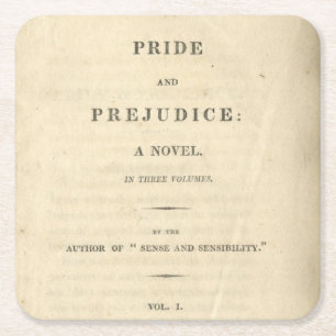 Pride and Prejudice Coaster