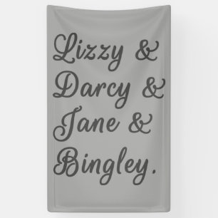 Pride and Prejudice Couples I Banner