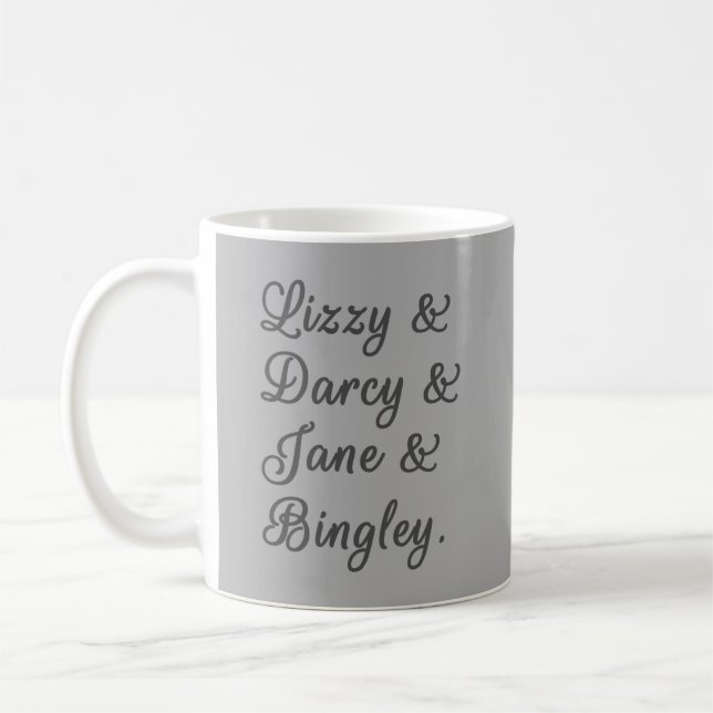 Pride and Prejudice Couples I Coffee Mug (Left)