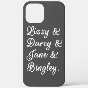 Pride and Prejudice Couples II iPhone 12 Pro Max Case