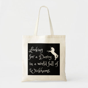 Pride and Prejudice Funny Darcy Jane Austen Tote Bag