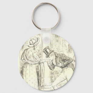 Pride and Prejudice Key Ring