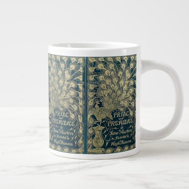 Pride and Prejudice  Large Coffee Mug (Right)