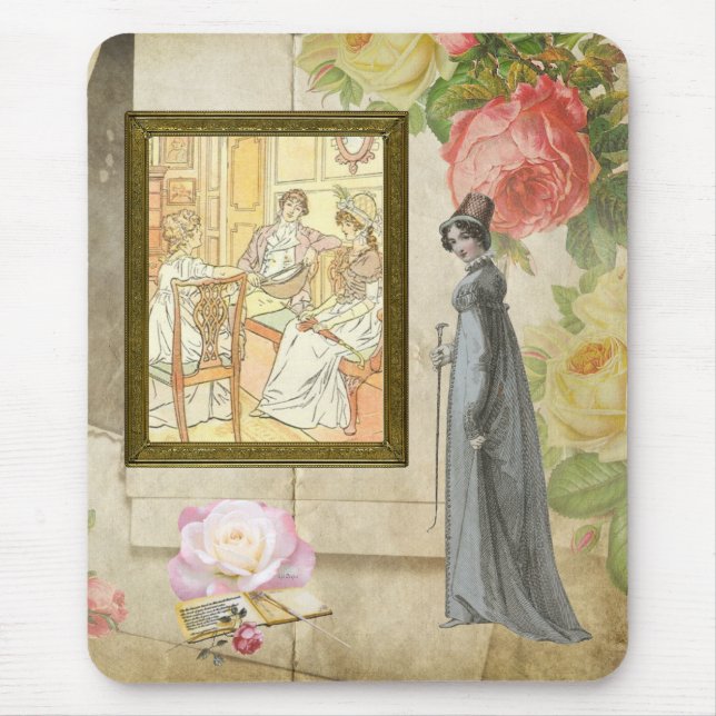 Pride and Prejudice Mouse Pad (Front)