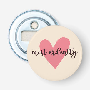 Pride And Prejudice Mr. Darcy - Most Ardently V Bottle Opener
