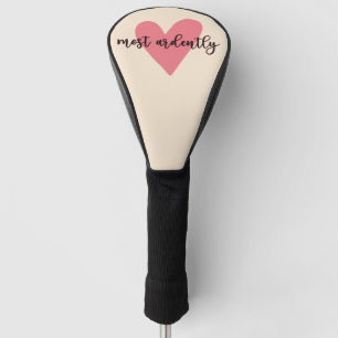 Pride And Prejudice Mr. Darcy - Most Ardently V Golf Head Cover