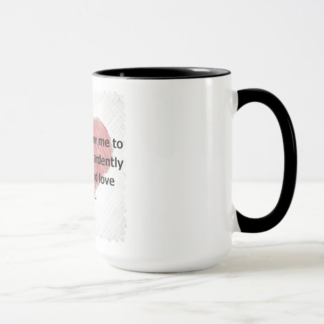 Pride and Prejudice Mug (Right)