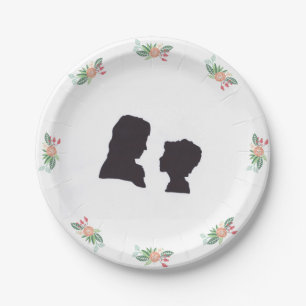 Pride and Prejudice Paper Plate