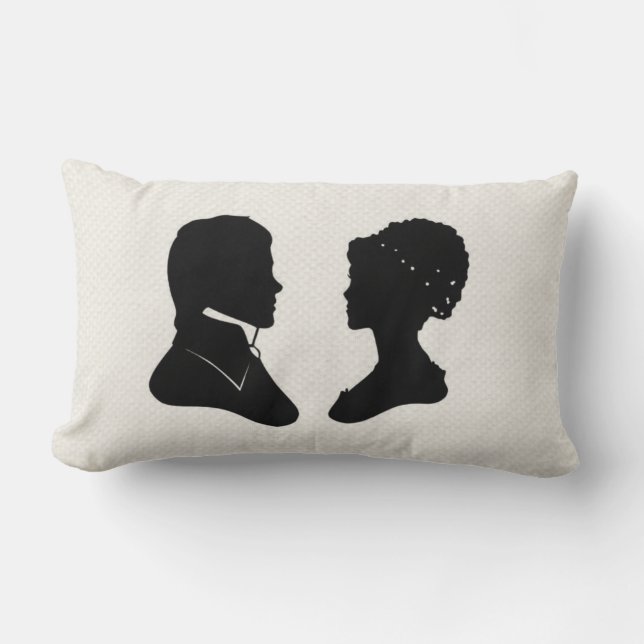 Pride and Prejudice Pillow (Front)