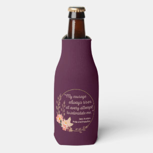 Pride and Prejudice Quote I - Cute Style Bottle Cooler