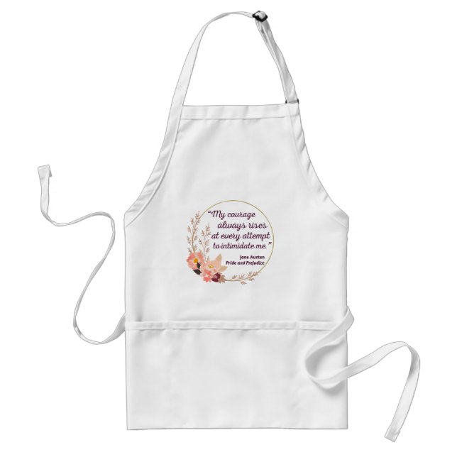 Pride and Prejudice Quote I - Cute Style Standard Apron (Front)