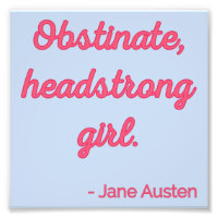 Pride and Prejudice Quote II - Cute Style