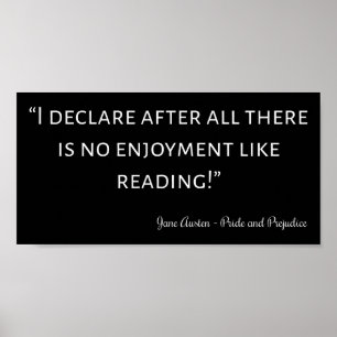 Pride and Prejudice Quote III Poster