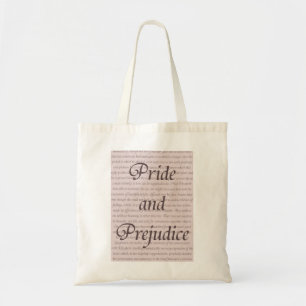 Pride and Prejudice Quote Tote Bag