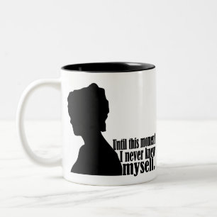 Pride and Prejudice Quote Two-Tone Coffee Mug