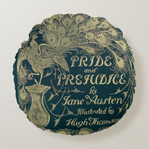 Pride and Prejudice Round Cushion