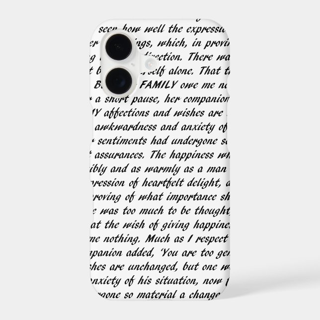 Pride and Prejudice Text (Back)