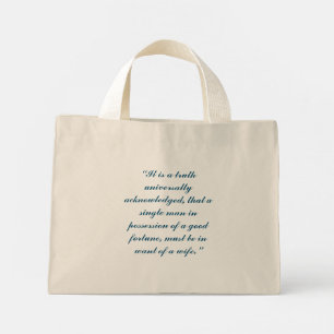 Pride and Prejudice Tote Bag
