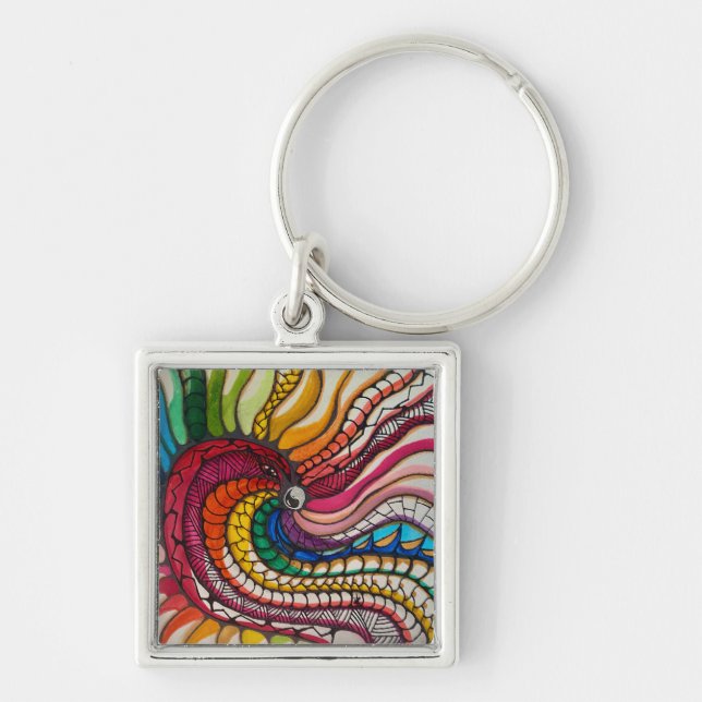 Pride Bird 2025 Key Ring (Front)
