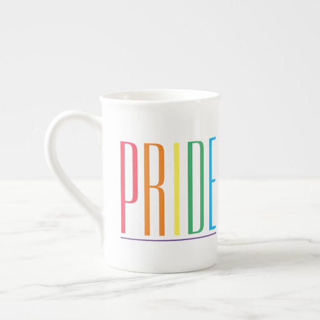PRIDE Bone China Mug (Left)